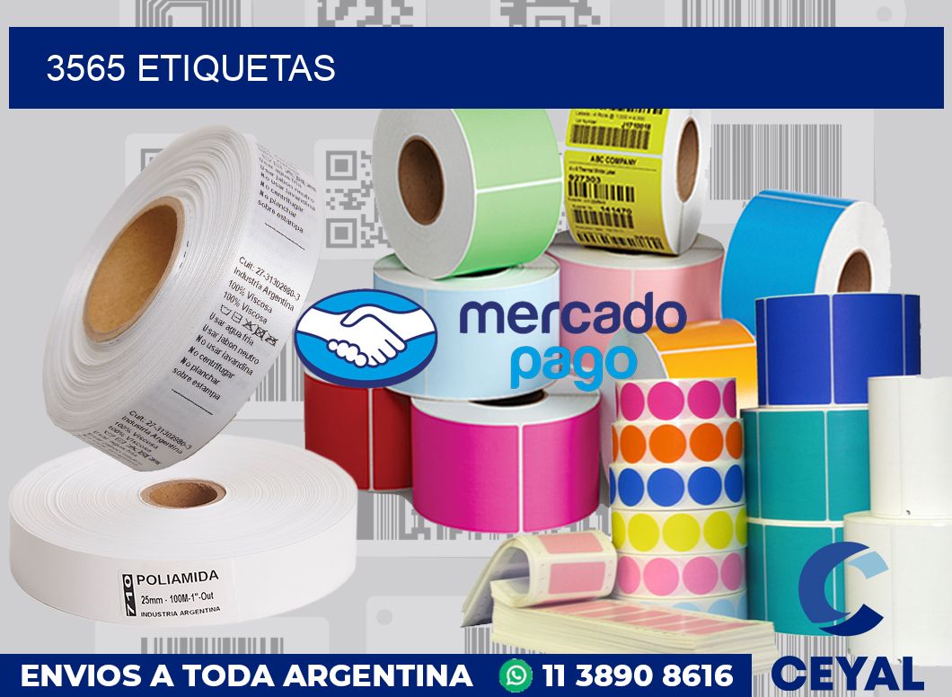 3565 etiquetas