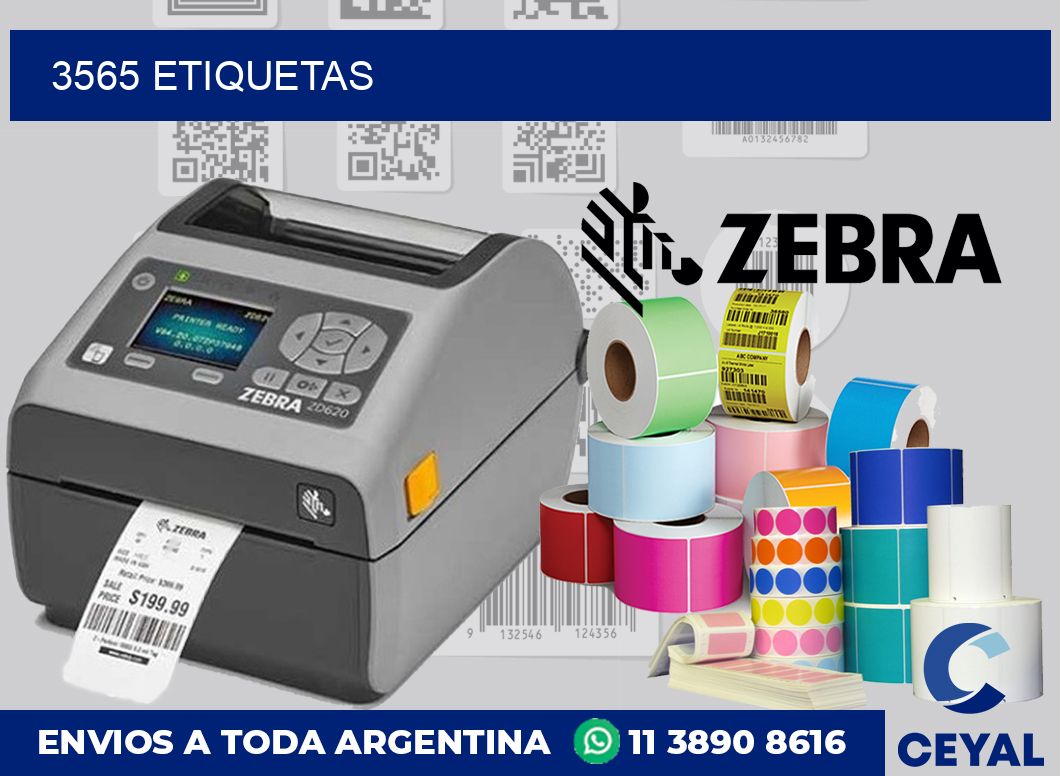 3565 etiquetas