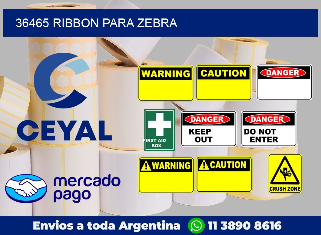 36465 ribbon para zebra