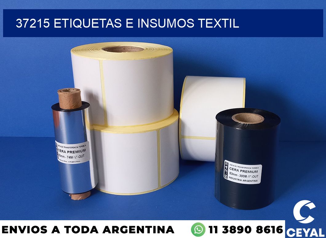 37215 etiquetas e insumos textil