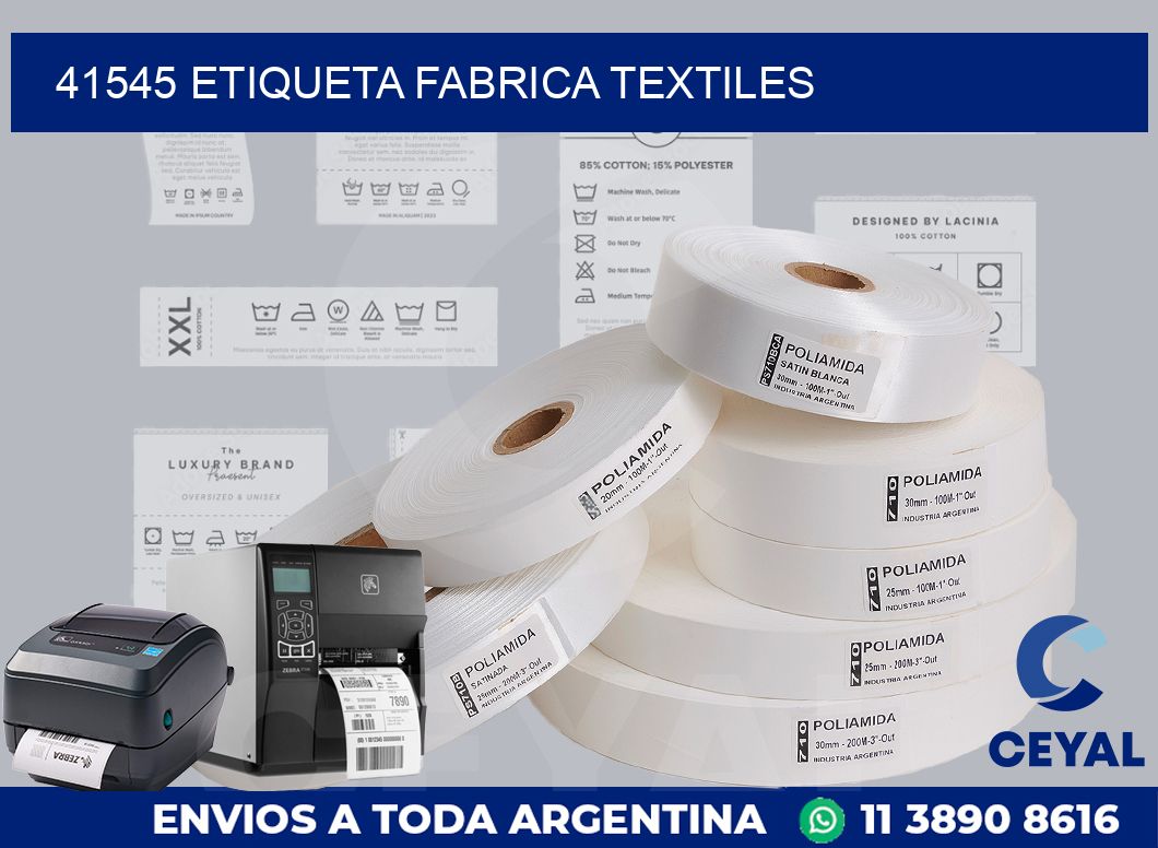 41545 etiqueta fabrica textiles