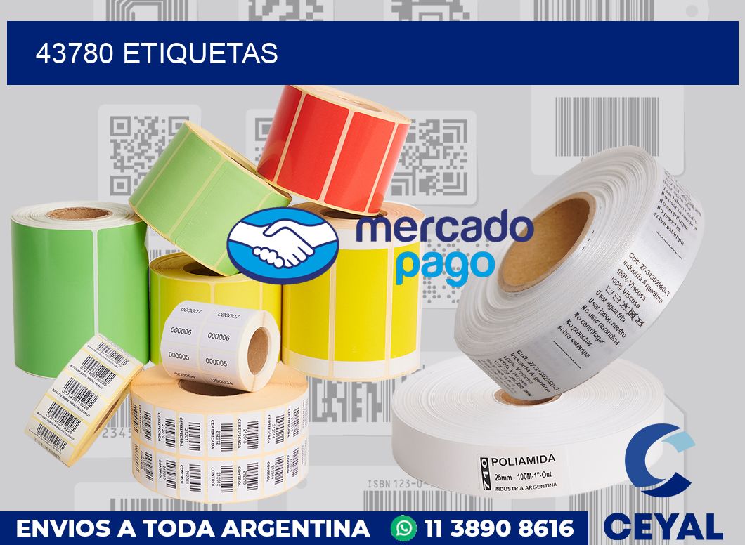 43780 etiquetas