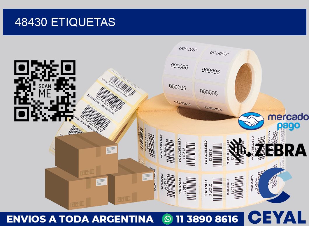 48430 etiquetas