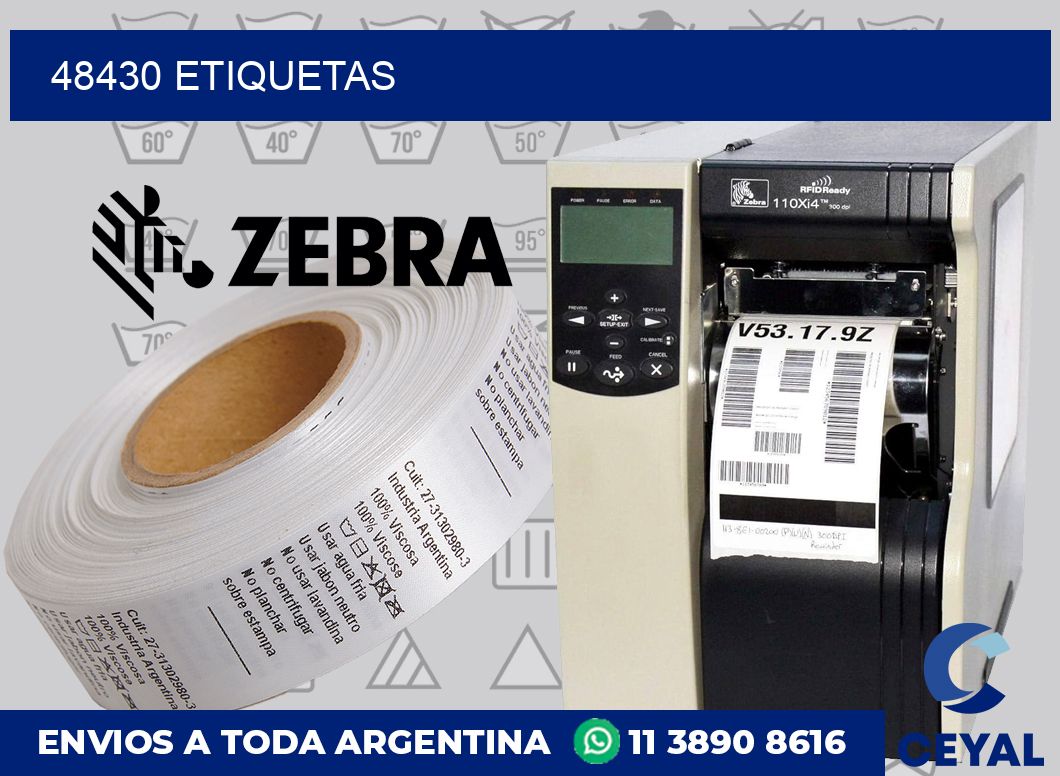 48430 etiquetas