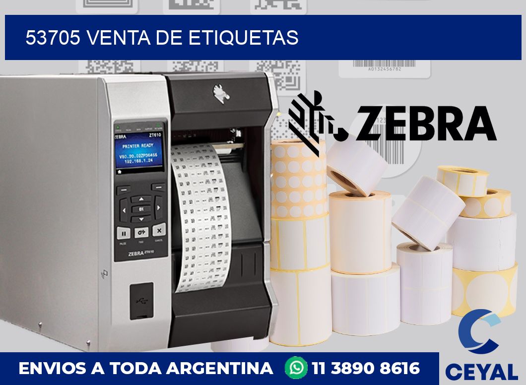 53705 venta de etiquetas
