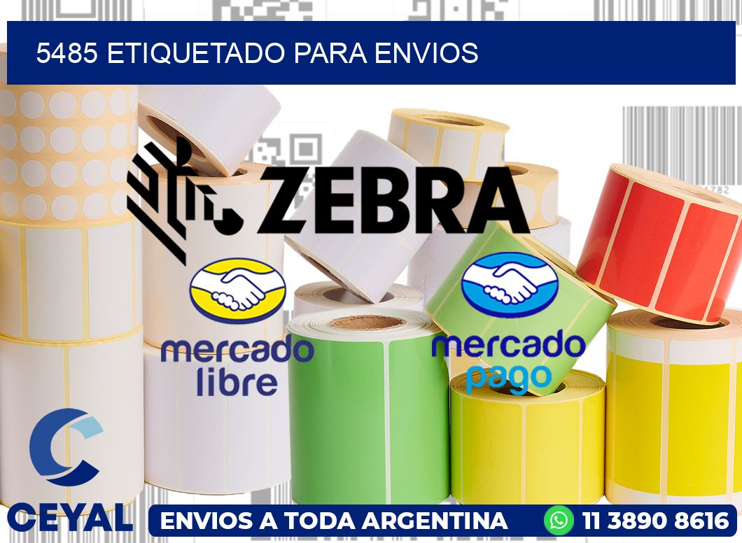 5485 Etiquetado para envios