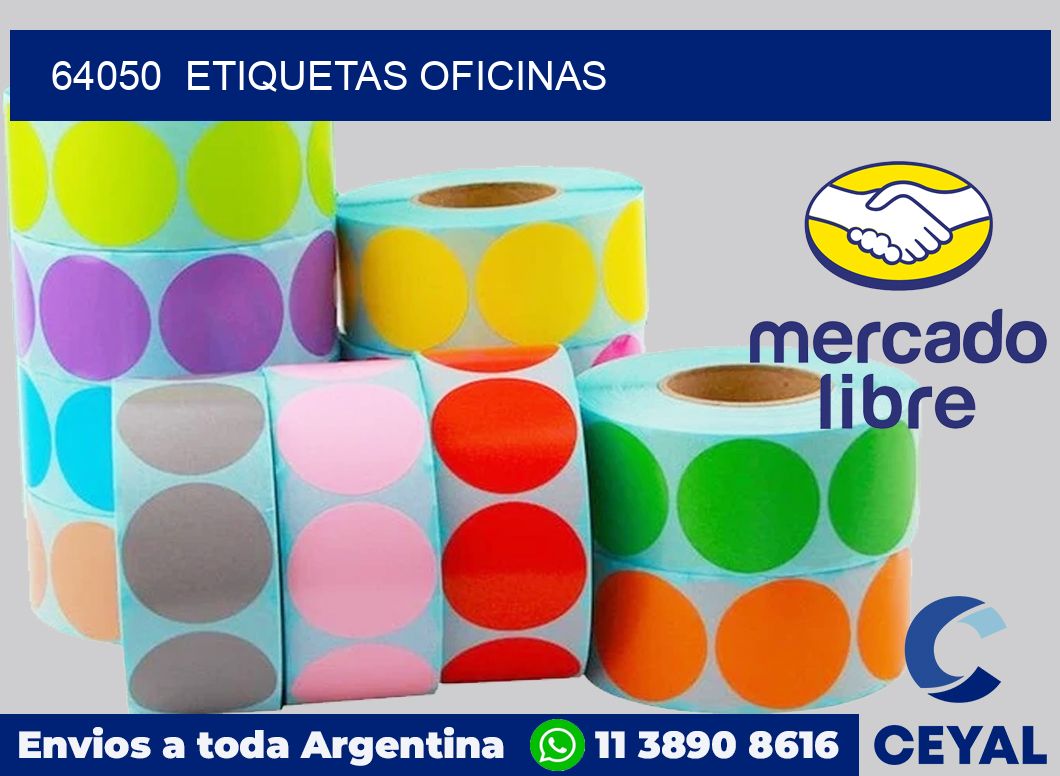 64050  Etiquetas oficinas