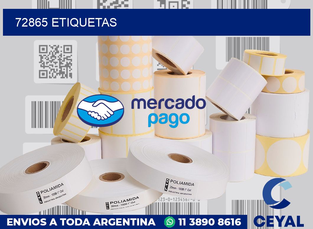 72865 etiquetas