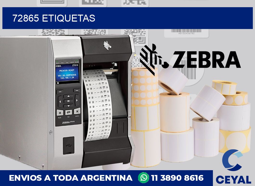 72865 etiquetas