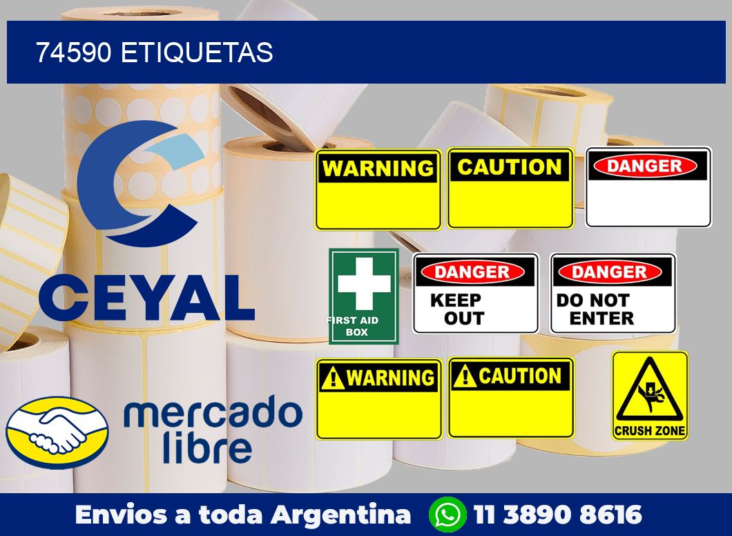 74590 etiquetas