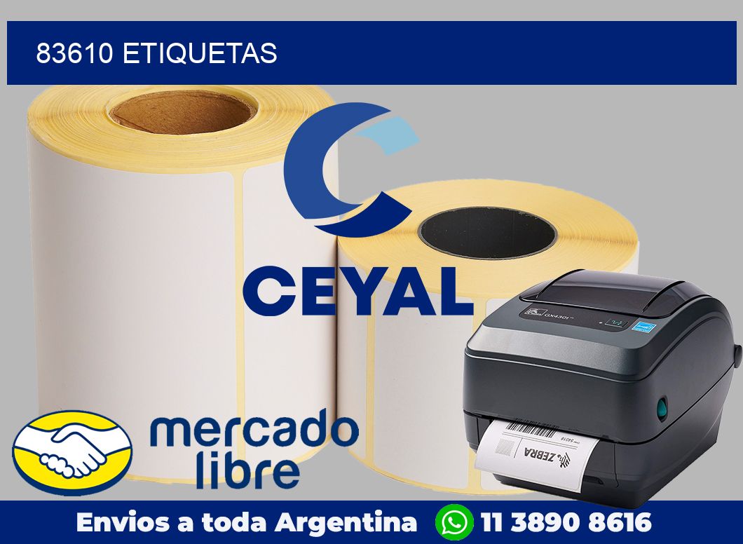83610 etiquetas