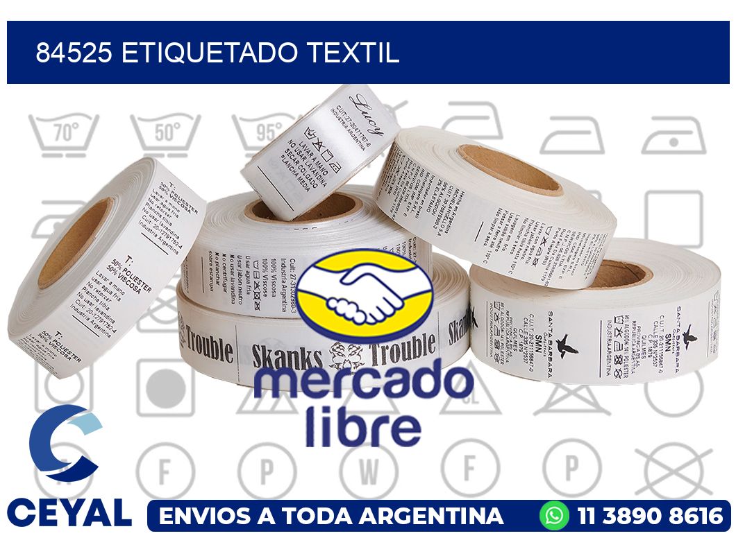 84525 Etiquetado textil