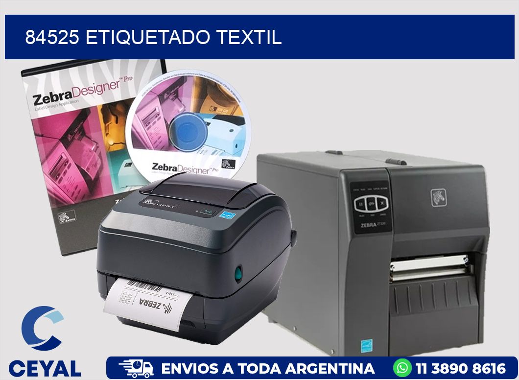 84525 Etiquetado textil