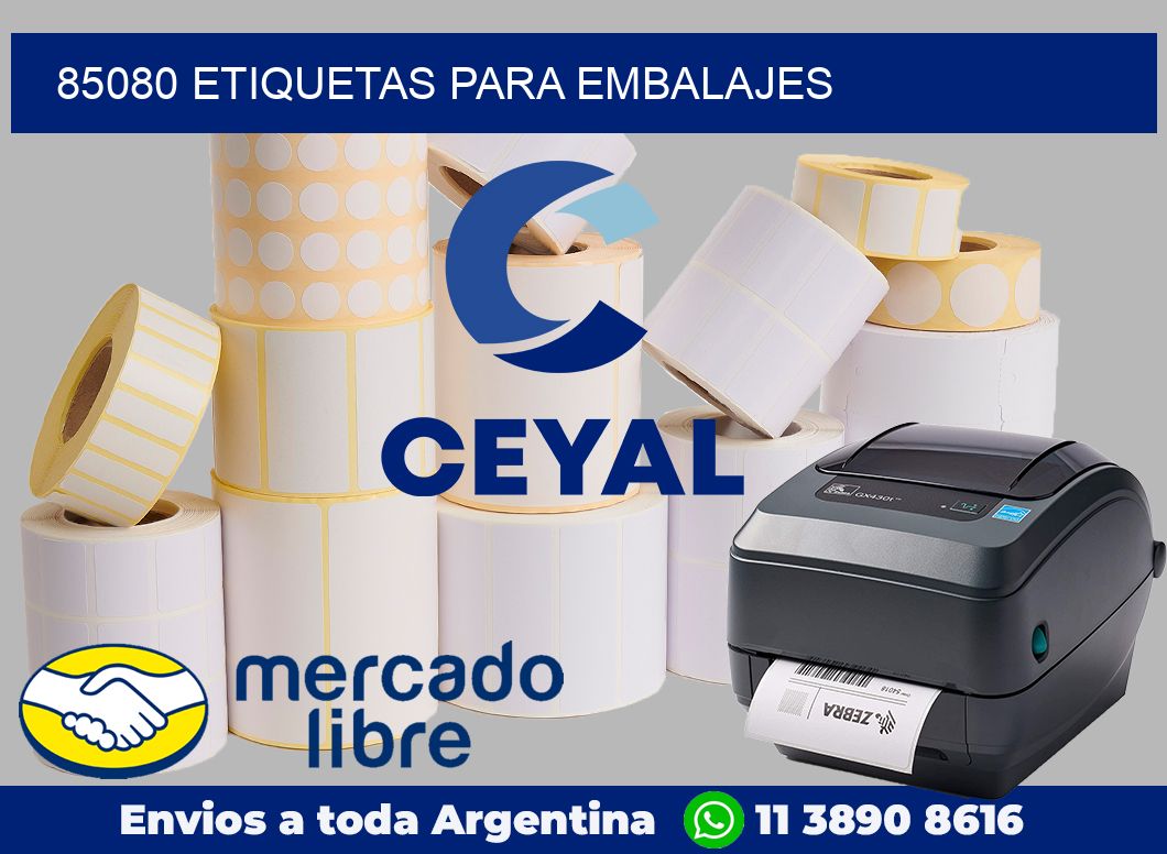 85080 Etiquetas para embalajes