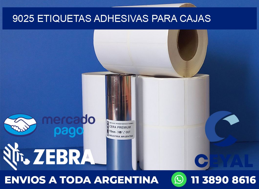 9025 etiquetas adhesivas para cajas