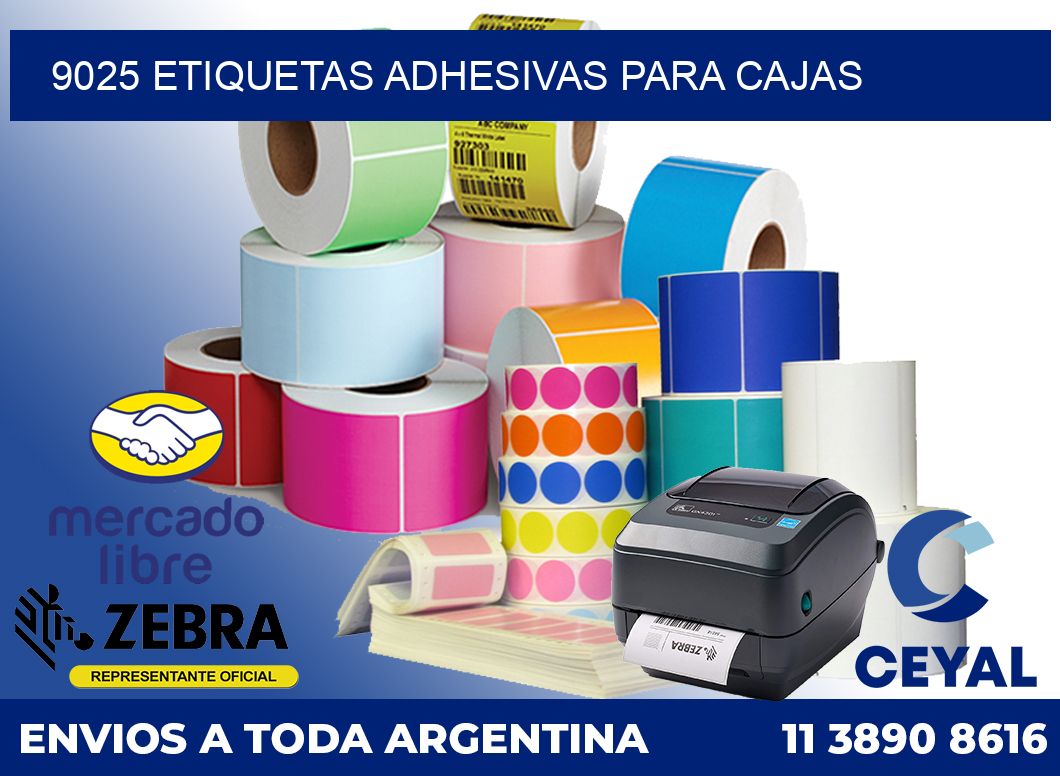 9025 etiquetas adhesivas para cajas