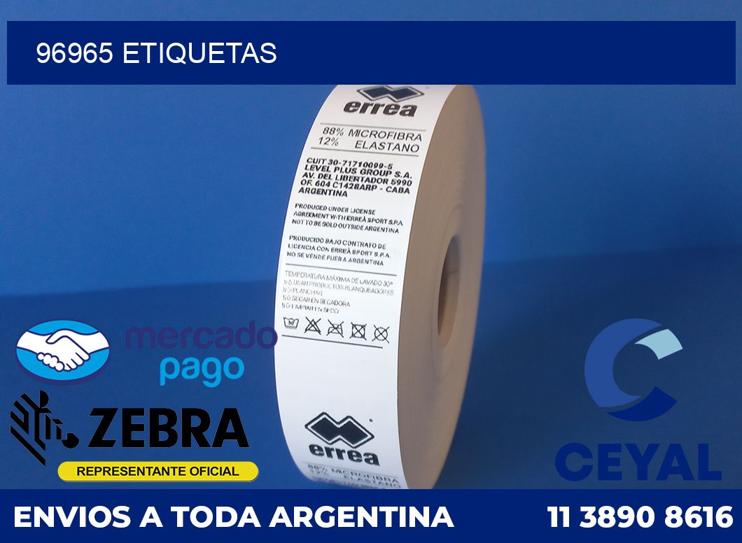 96965 etiquetas