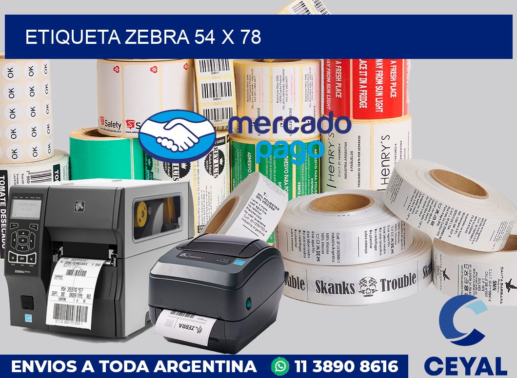 etiqueta zebra 54 x 78