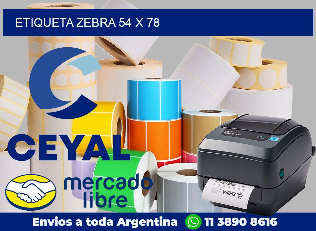 etiqueta zebra 54 x 78