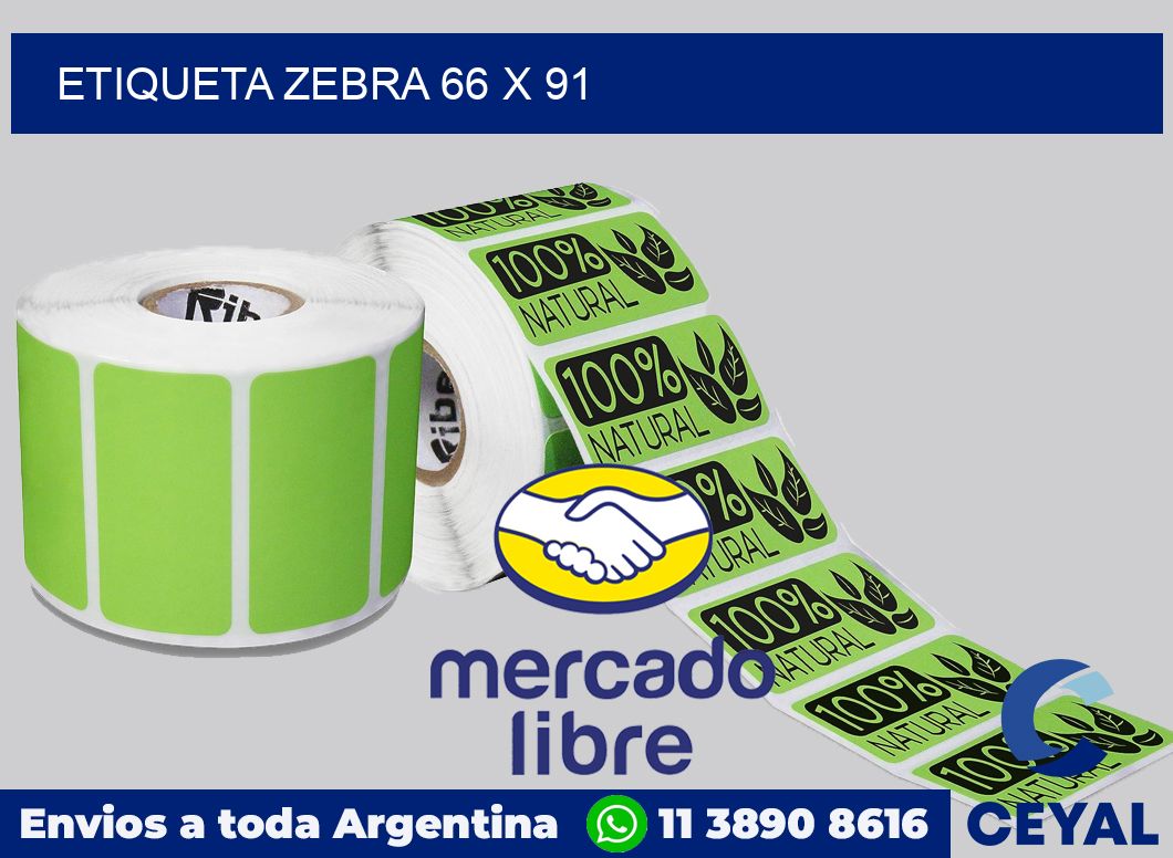 etiqueta zebra 66 x 91