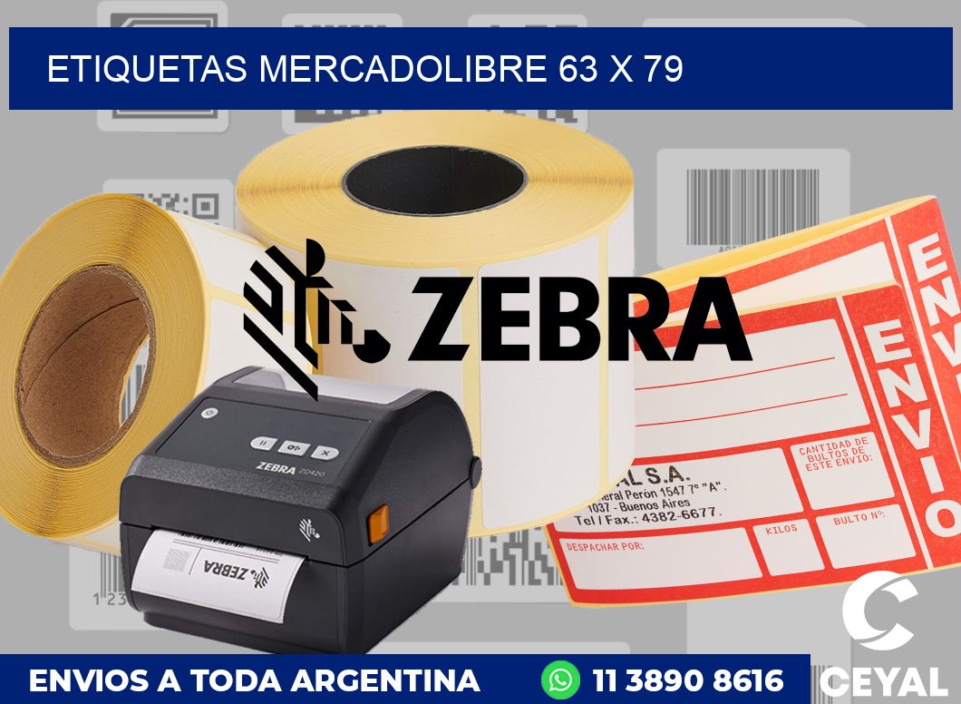 etiquetas mercadolibre 63 x 79
