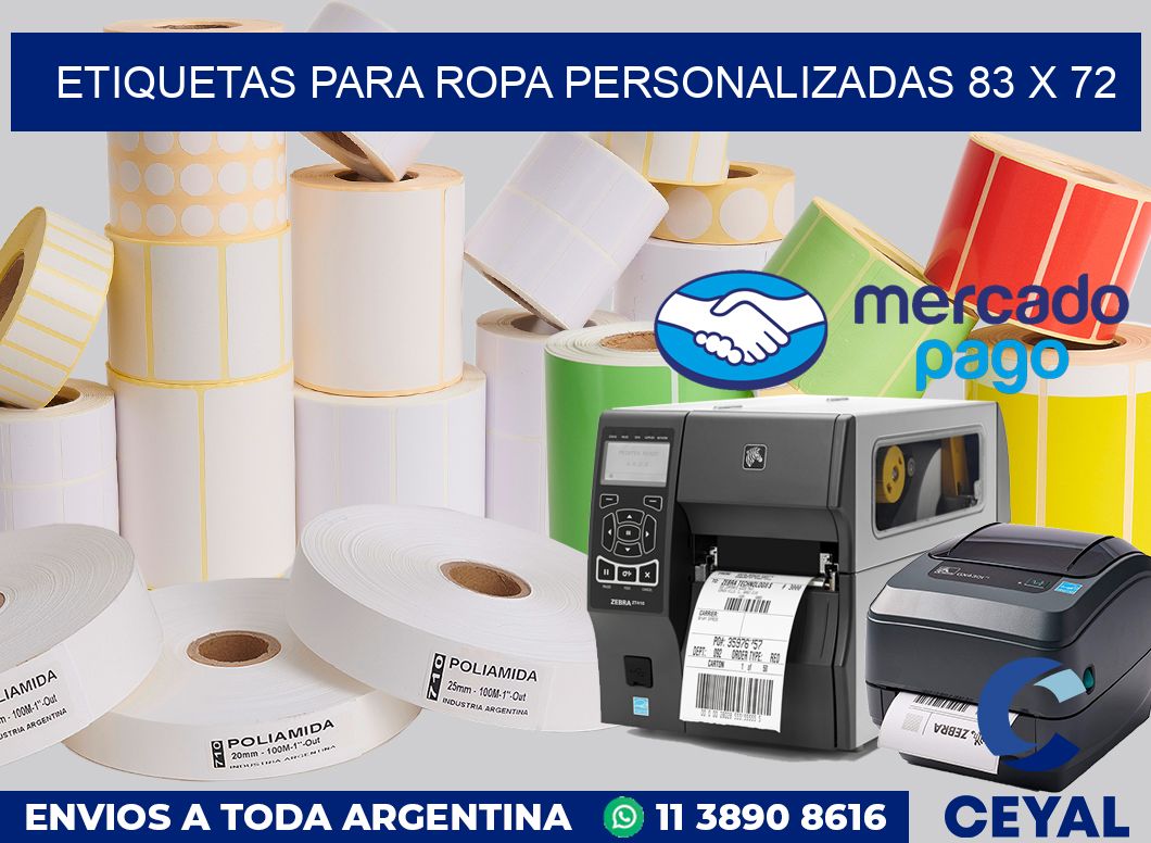 etiquetas para ropa personalizadas 83 x 72