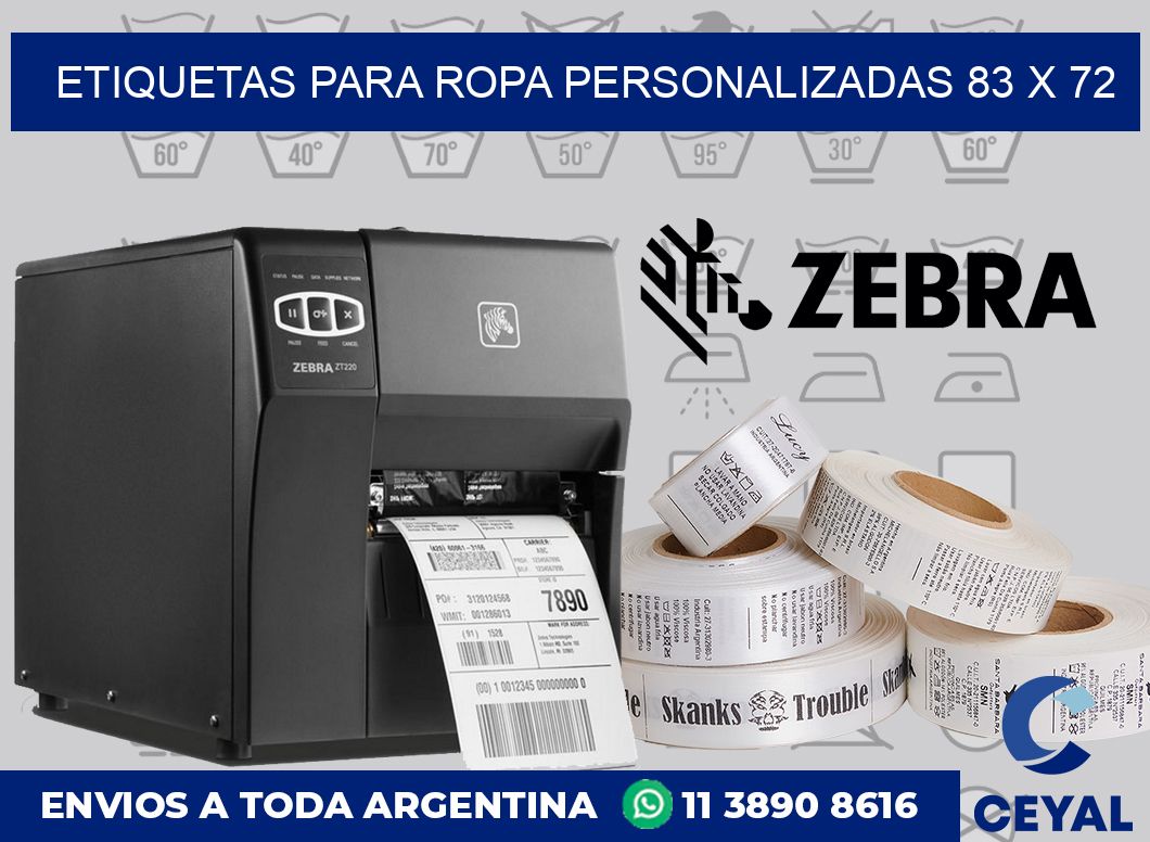 etiquetas para ropa personalizadas 83 x 72