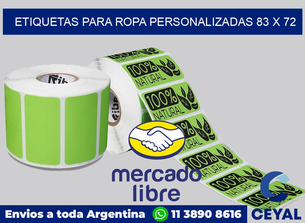 etiquetas para ropa personalizadas 83 x 72