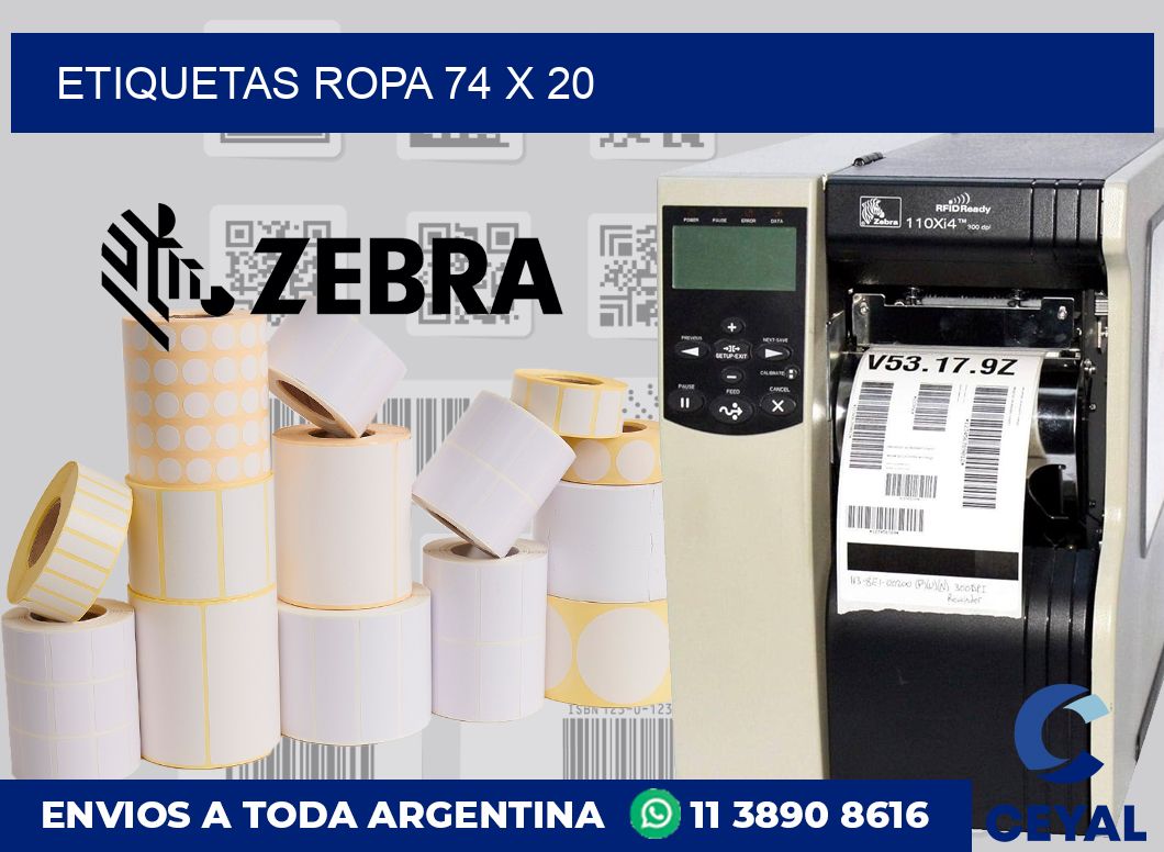 etiquetas ropa 74 x 20