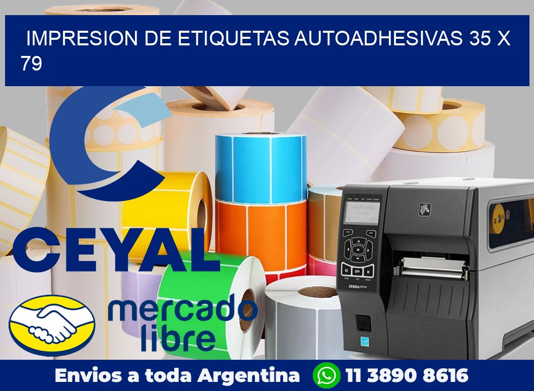 impresion de etiquetas autoadhesivas 35 x 79