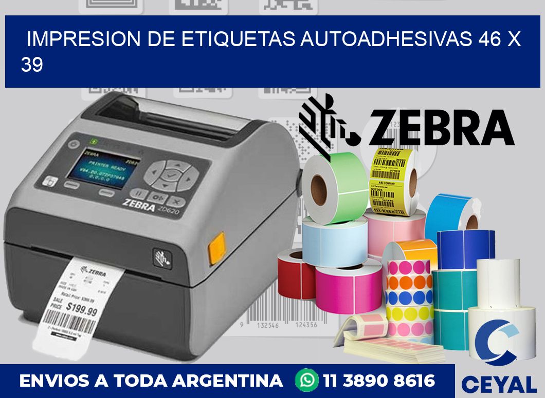 impresion de etiquetas autoadhesivas 46 x 39