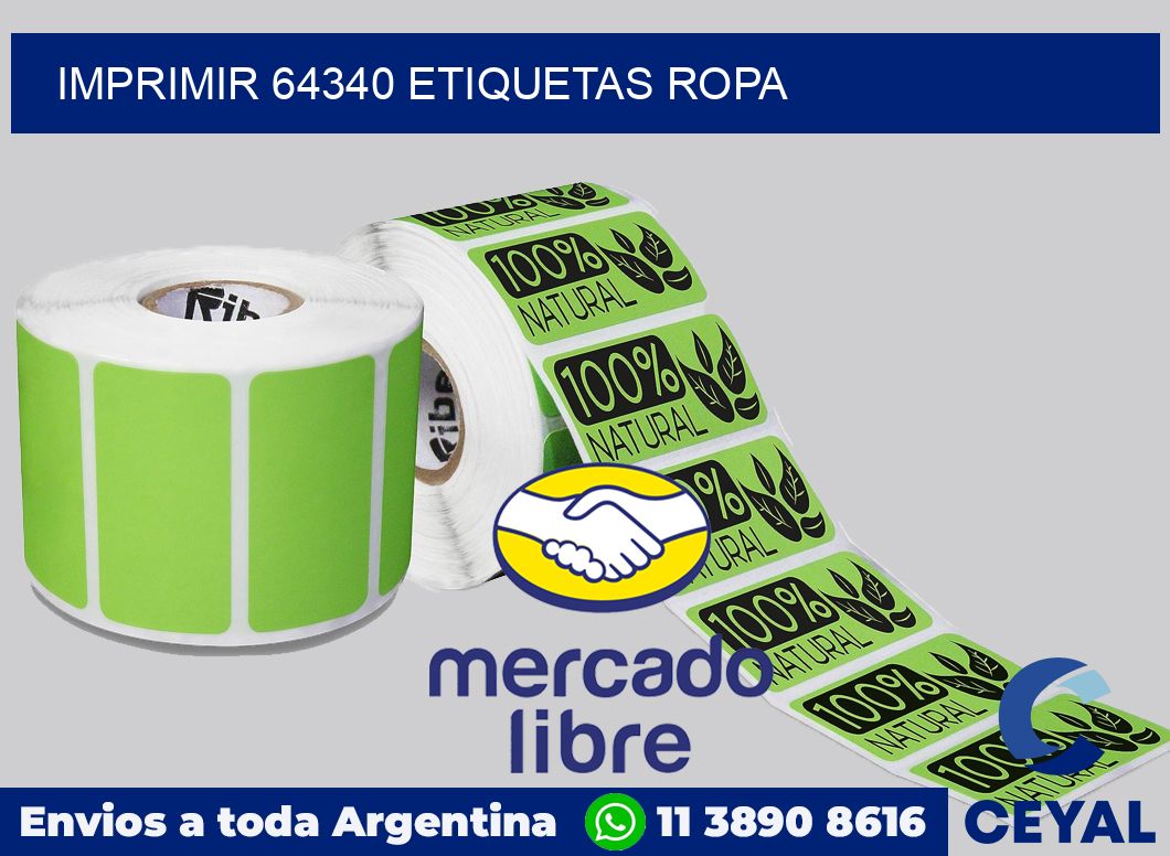 imprimir 64340 etiquetas ropa