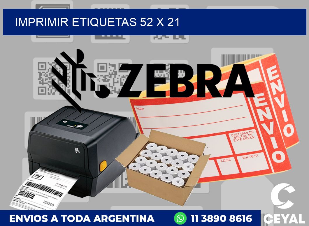 imprimir etiquetas 52 x 21