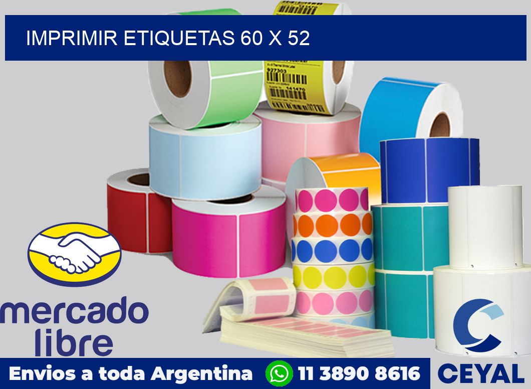 imprimir etiquetas 60 x 52