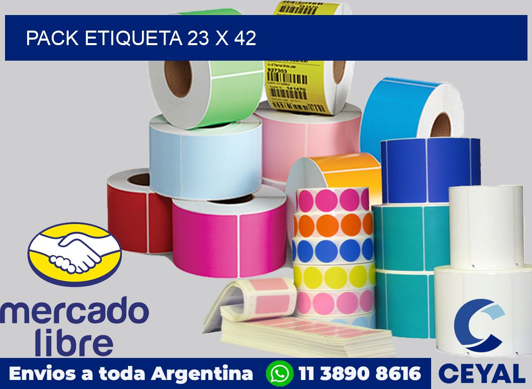pack etiqueta 23 x 42