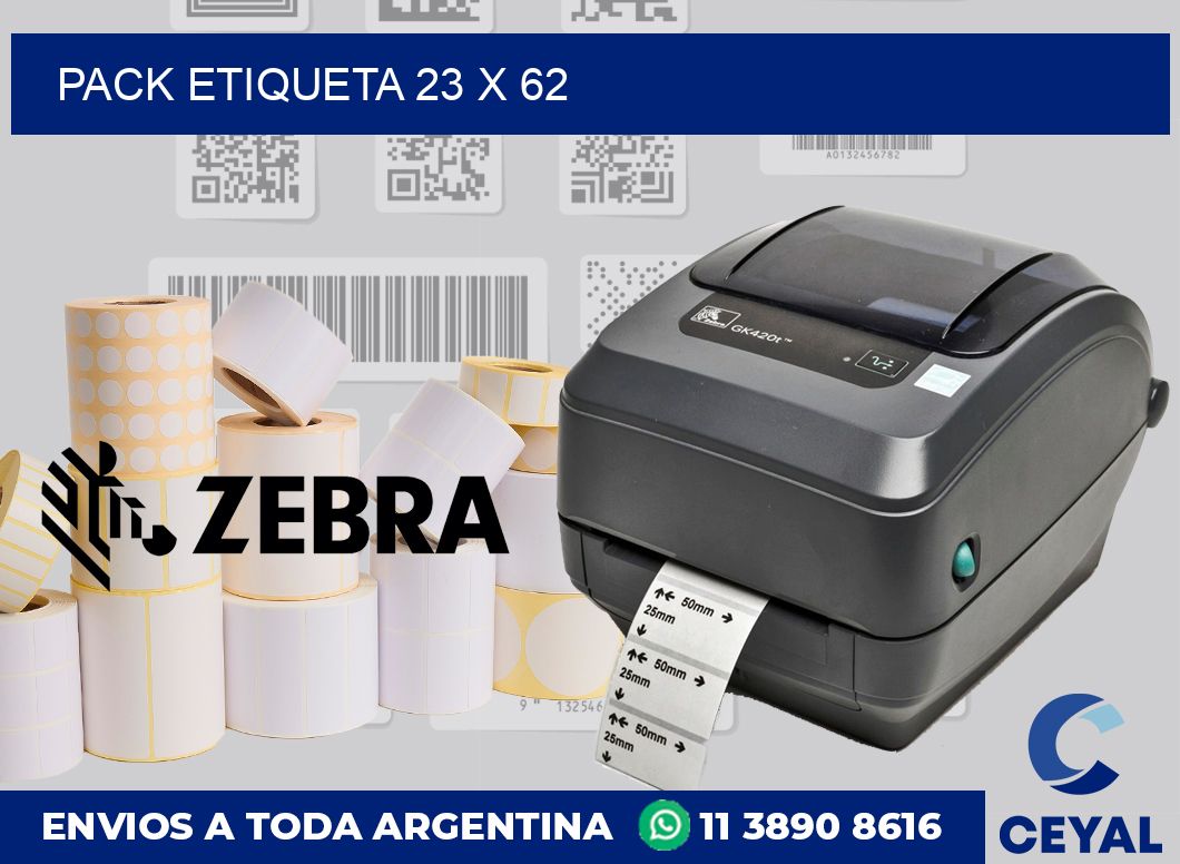 pack etiqueta 23 x 62