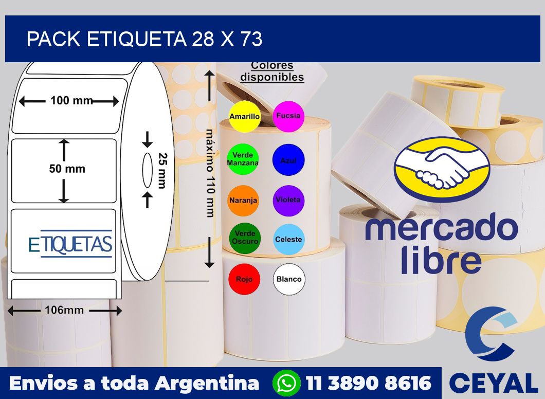 pack etiqueta 28 x 73