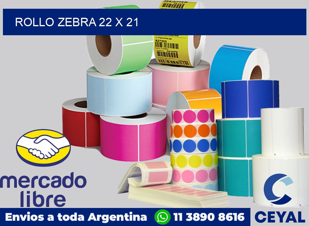 rollo zebra 22 x 21