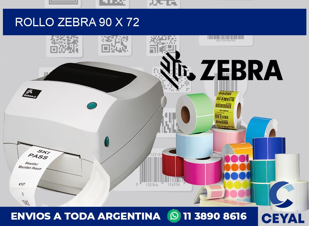 rollo zebra 90 x 72