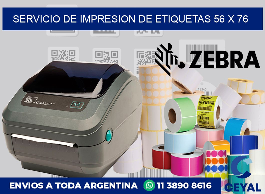 servicio de impresion de etiquetas 56 x 76