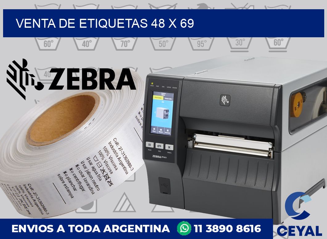 venta de etiquetas 48 x 69