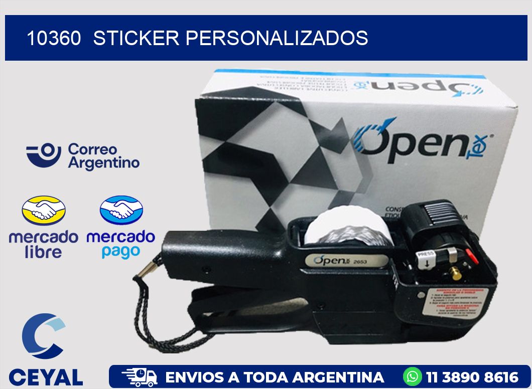 10360  sticker personalizados