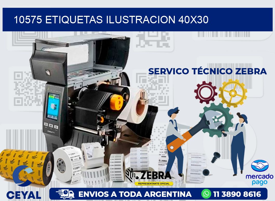 10575 ETIQUETAS ILUSTRACION 40X30