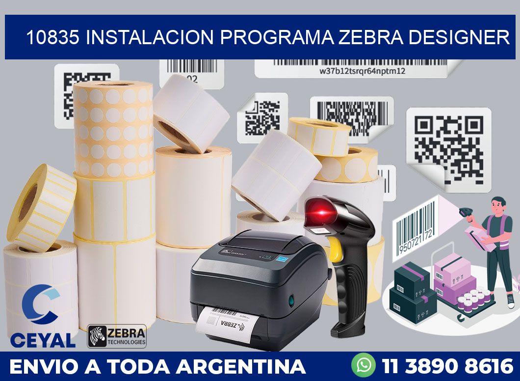 10835 INSTALACION PROGRAMA ZEBRA DESIGNER