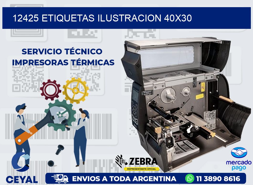 12425 ETIQUETAS ILUSTRACION 40X30
