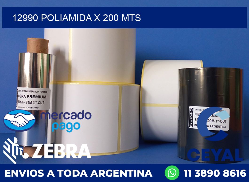 12990 POLIAMIDA X 200 MTS