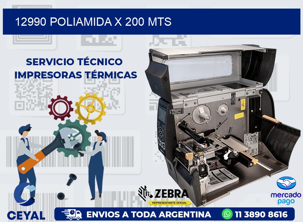 12990 POLIAMIDA X 200 MTS