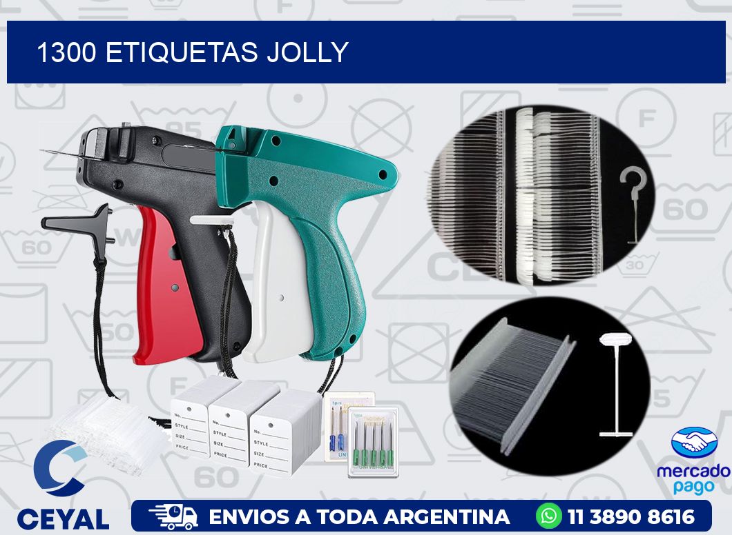 1300 ETIQUETAS JOLLY