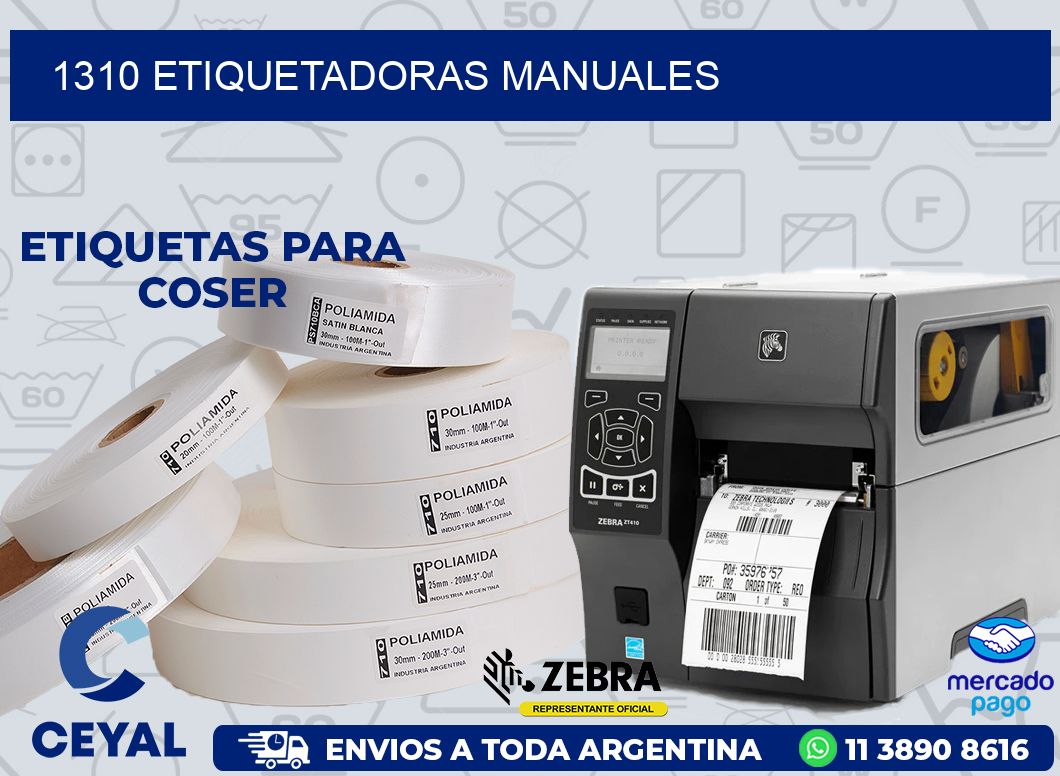 1310 ETIQUETADORAS MANUALES