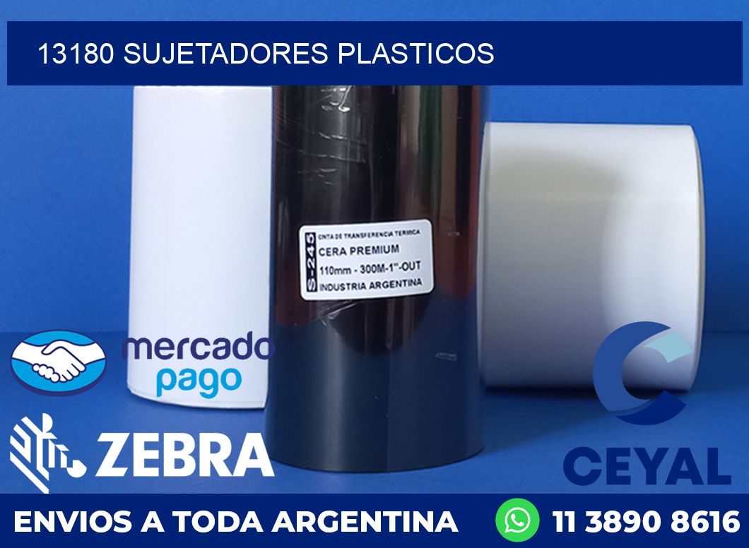 13180 SUJETADORES PLASTICOS